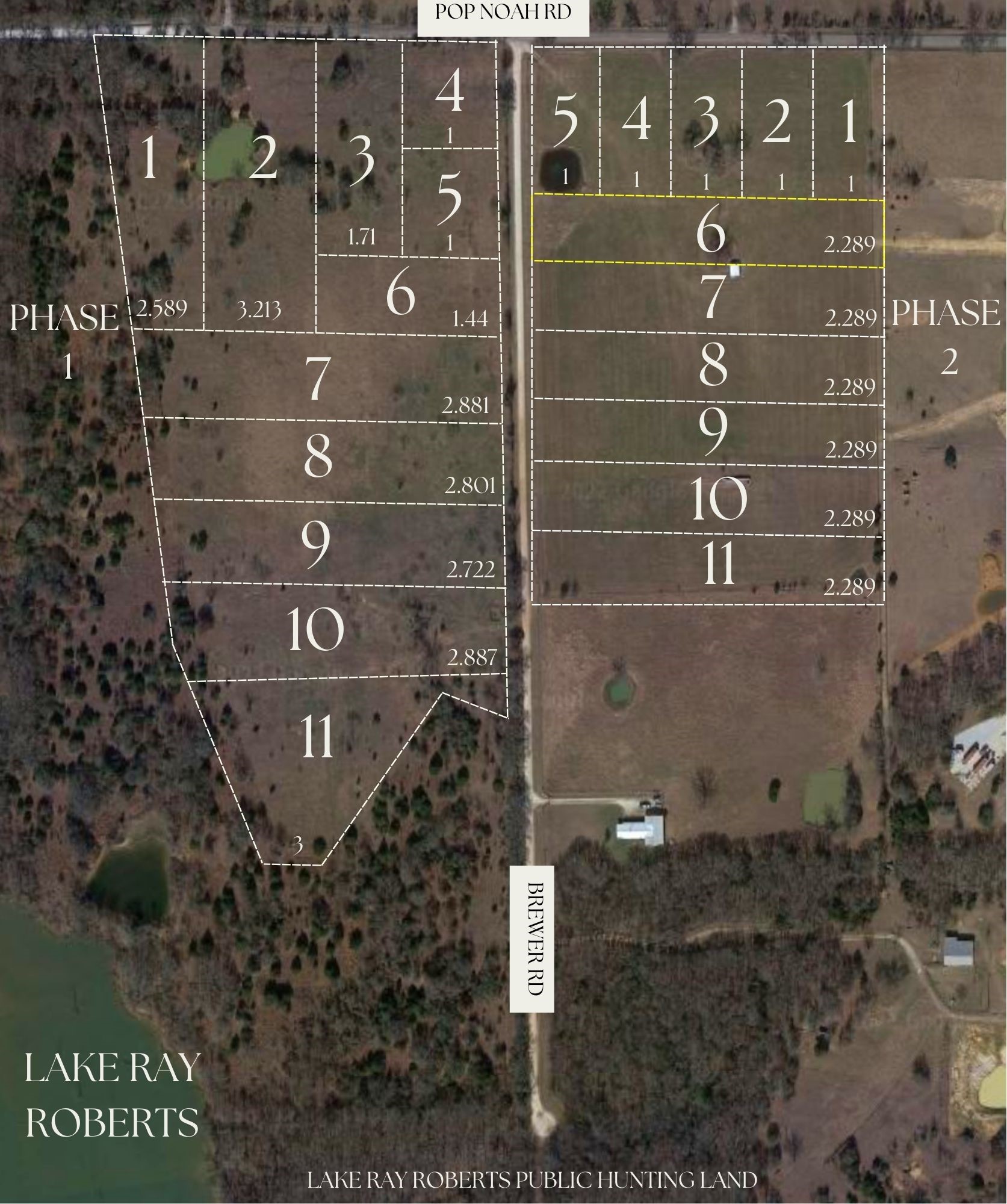 Phase 2 Lot 6 William Brewer Road Tioga TX 76271