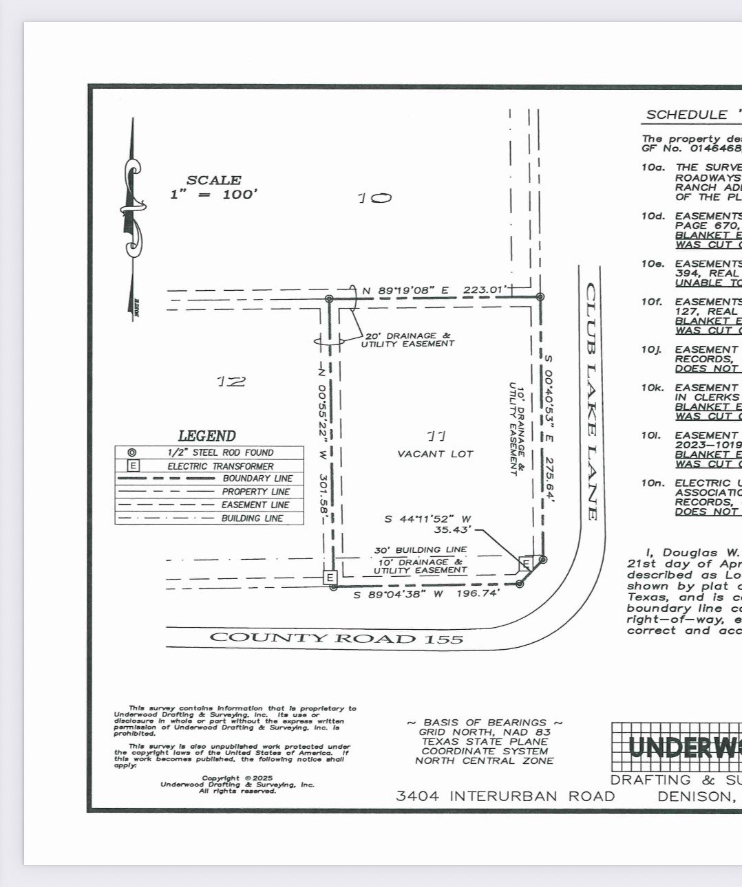 Lot 11 Club Lake Road Whitesboro TX 76273