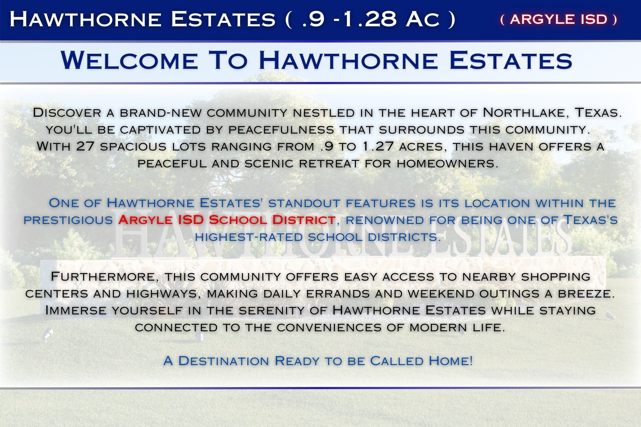 2933 Southbay Circle Northlake TX 76226