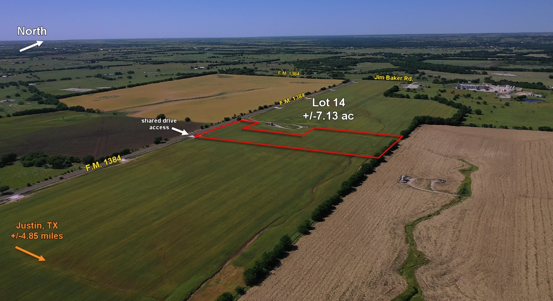 Lot 14 F.m. 1384 Justin TX 76247