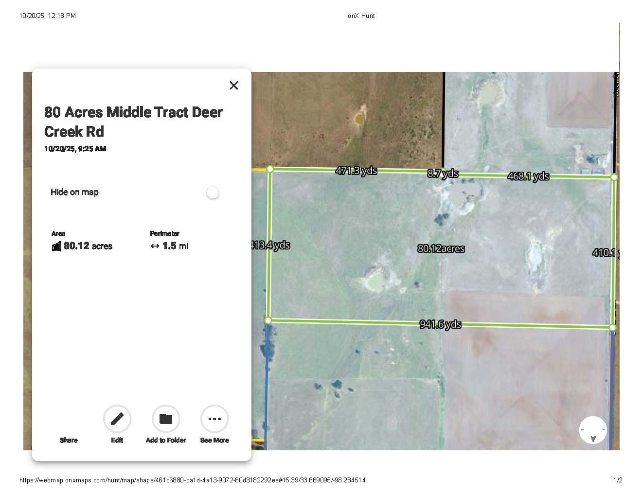 80 Acres North Deer Creek Road Henrietta TX 76365