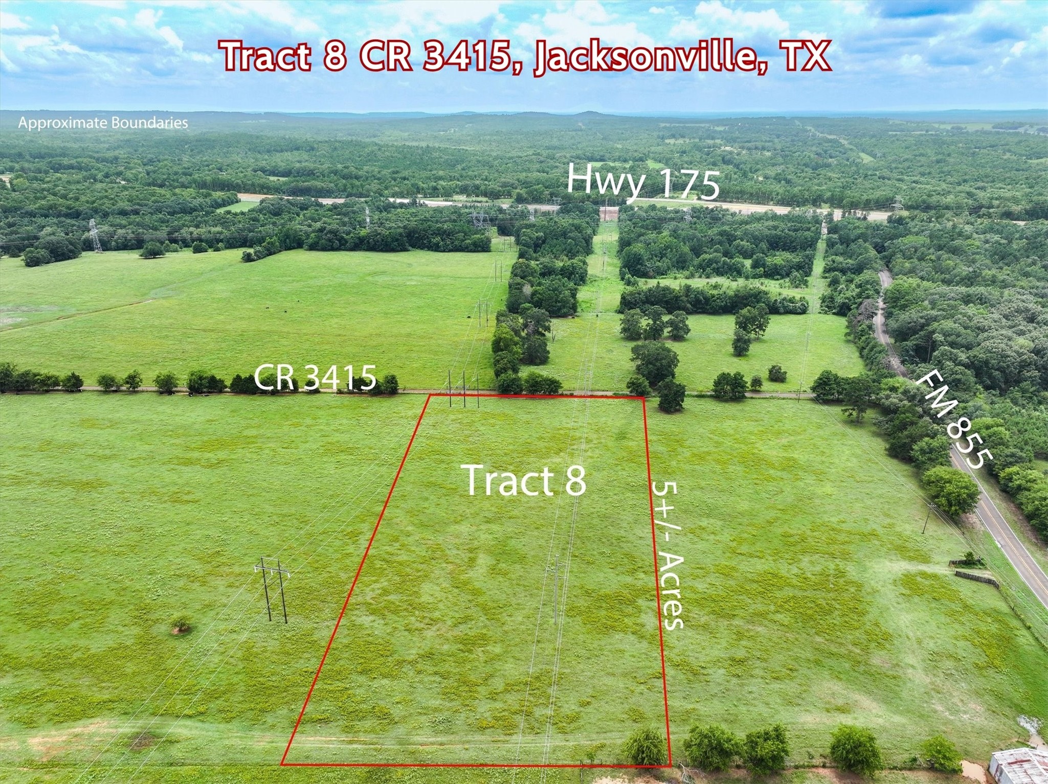 Tract 8 County Road 3415 Jacksonville TX 75766