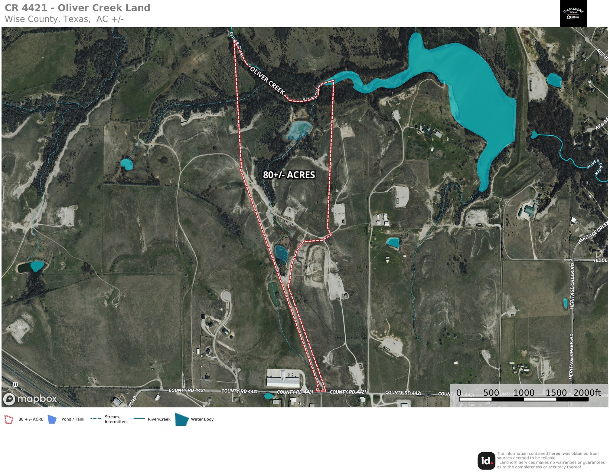 Tbd 80+/- Acres Cr-4421 Rhome TX 76078