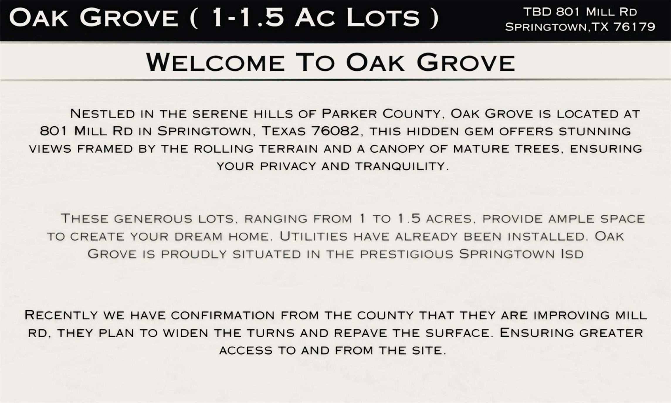 612 Tay Way Springtown TX 76082