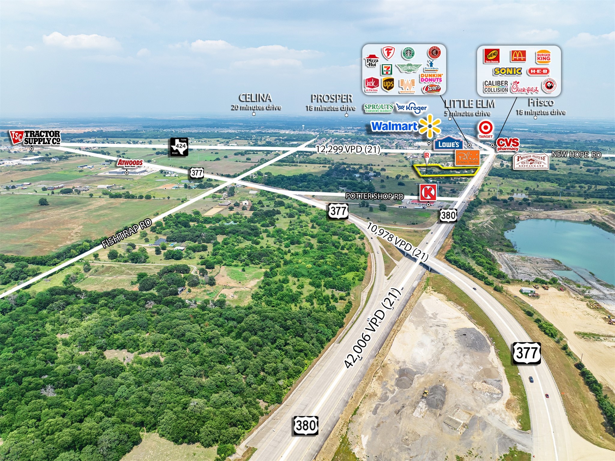 8400 Us Highway 380 Lot 1 Cross Roads TX 76227