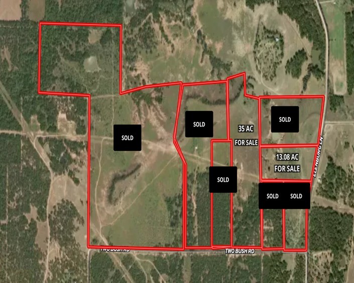35 Ac Two Bush Road Perrin TX 76486