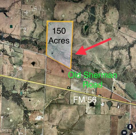 0 Old Sherman Off Of Road Southmayd TX 76268