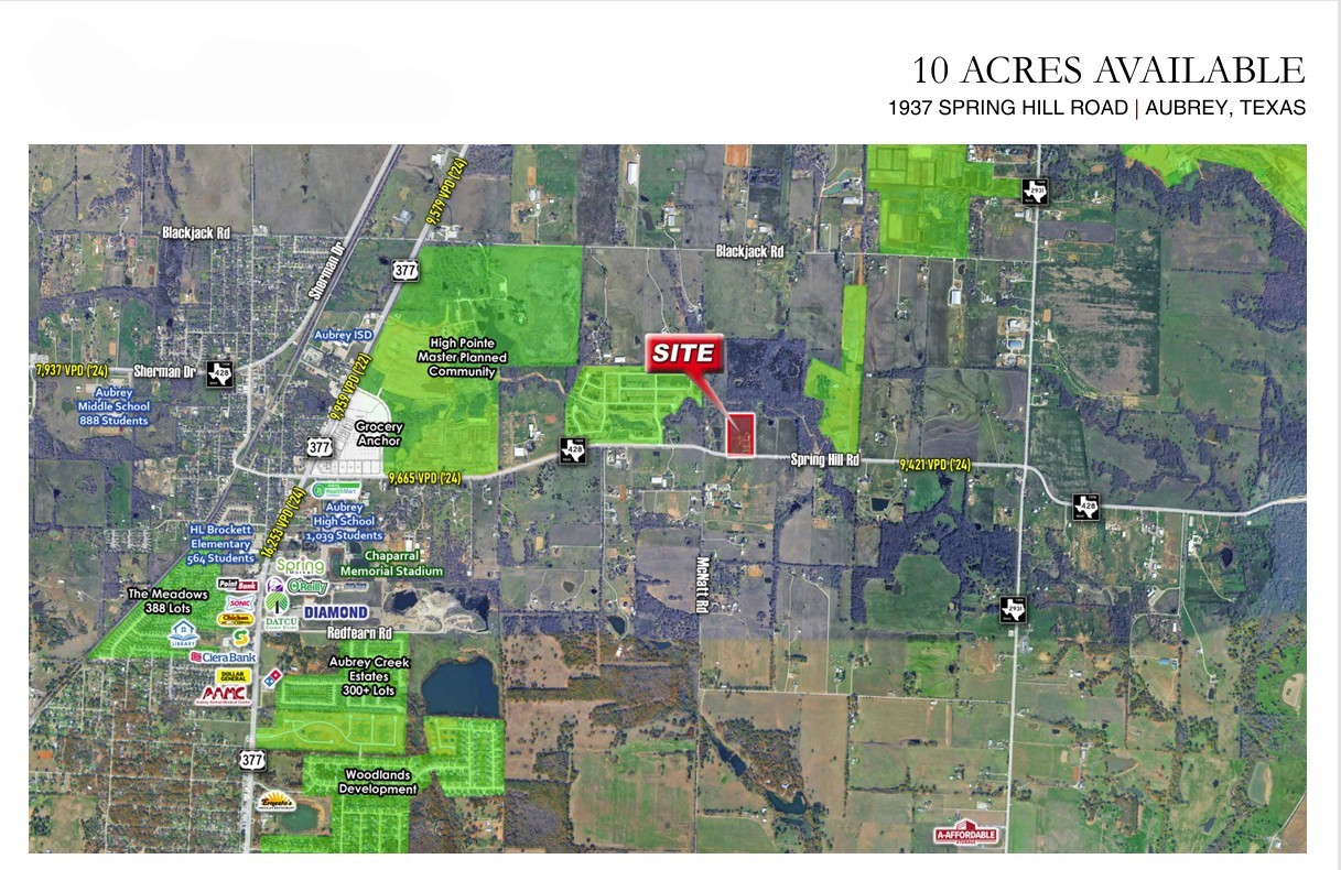 1937 Spring Hill Road Aubrey TX 76227