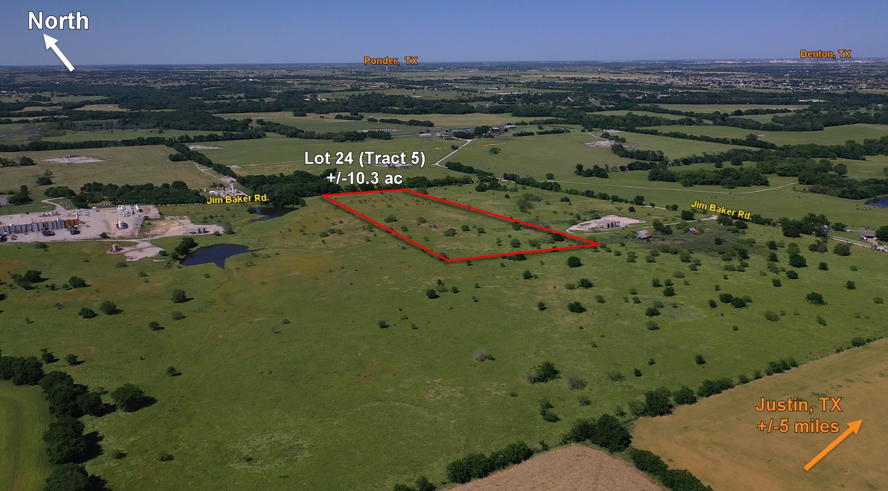 Lot 24 Jim Baker Road Justin TX 76247
