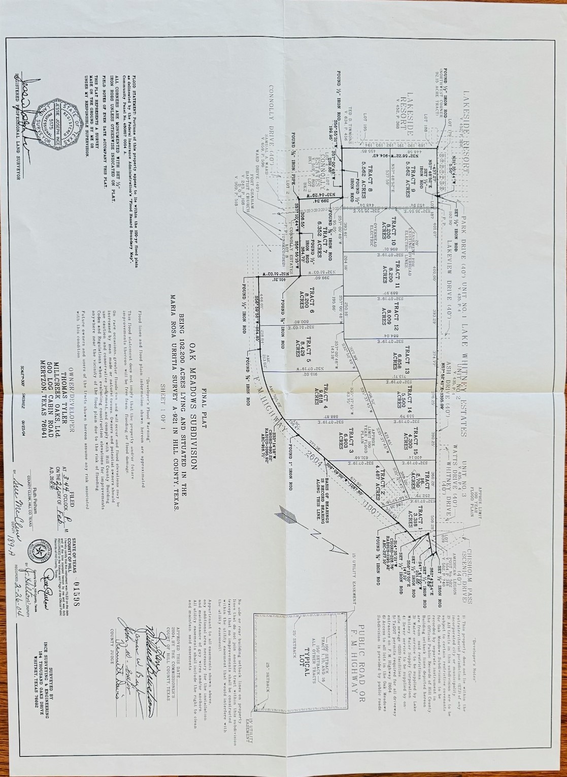 Lot 5 Fm 2604 Whitney TX 76692
