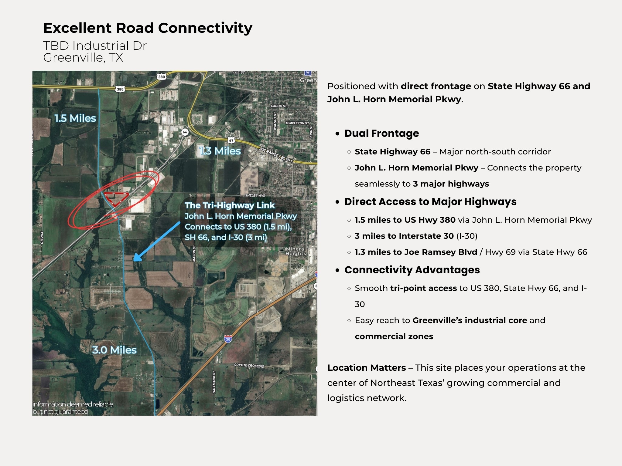Tbd Industrial Drive Greenville TX 75401