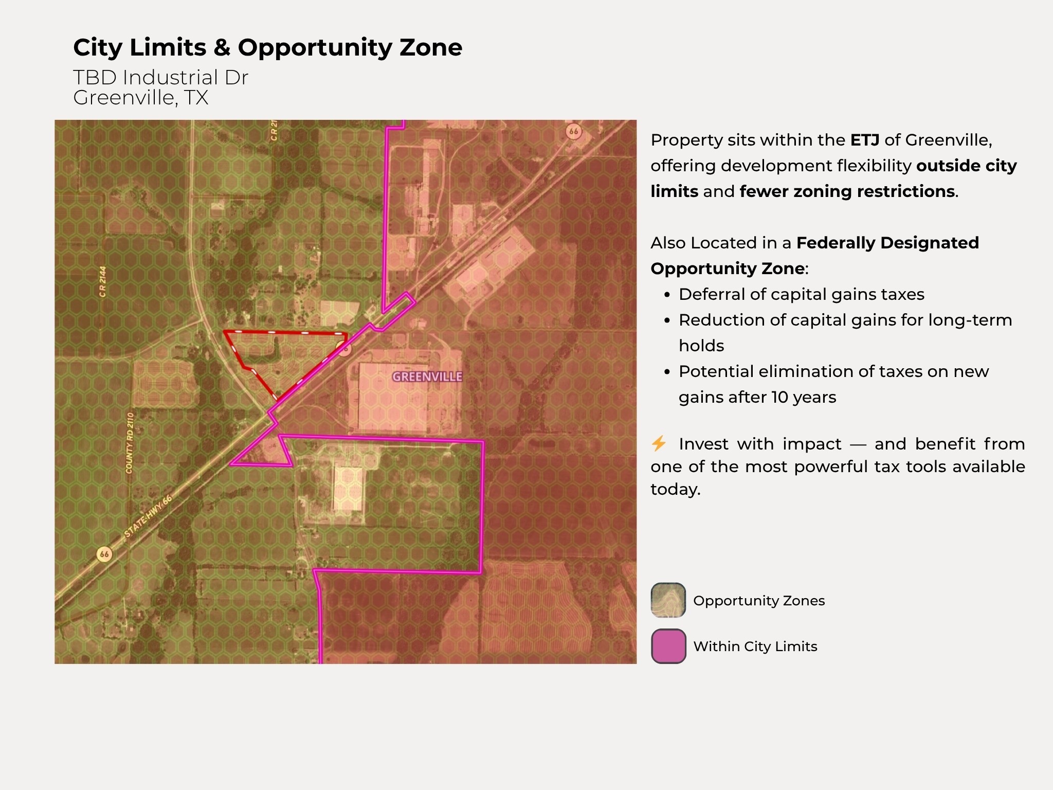 Tbd Industrial Drive Greenville TX 75401