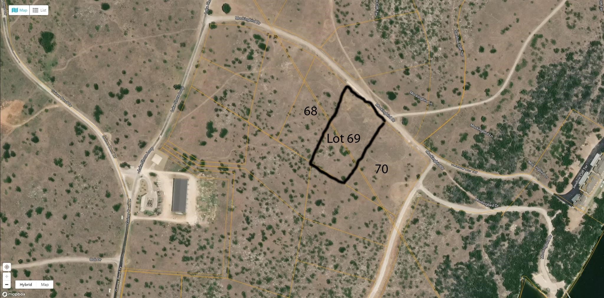 Lot 69 Mockingbird Bend Graford TX 76449
