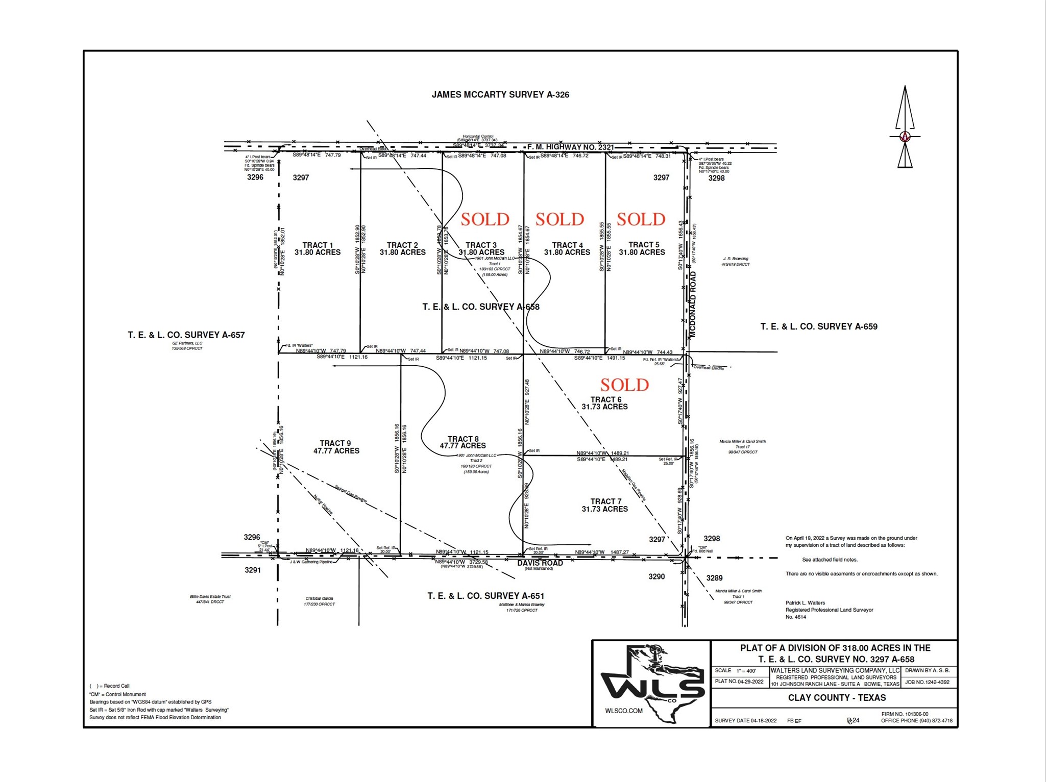 Tbd Davis Ln-tract 8 Bellevue TX 76228