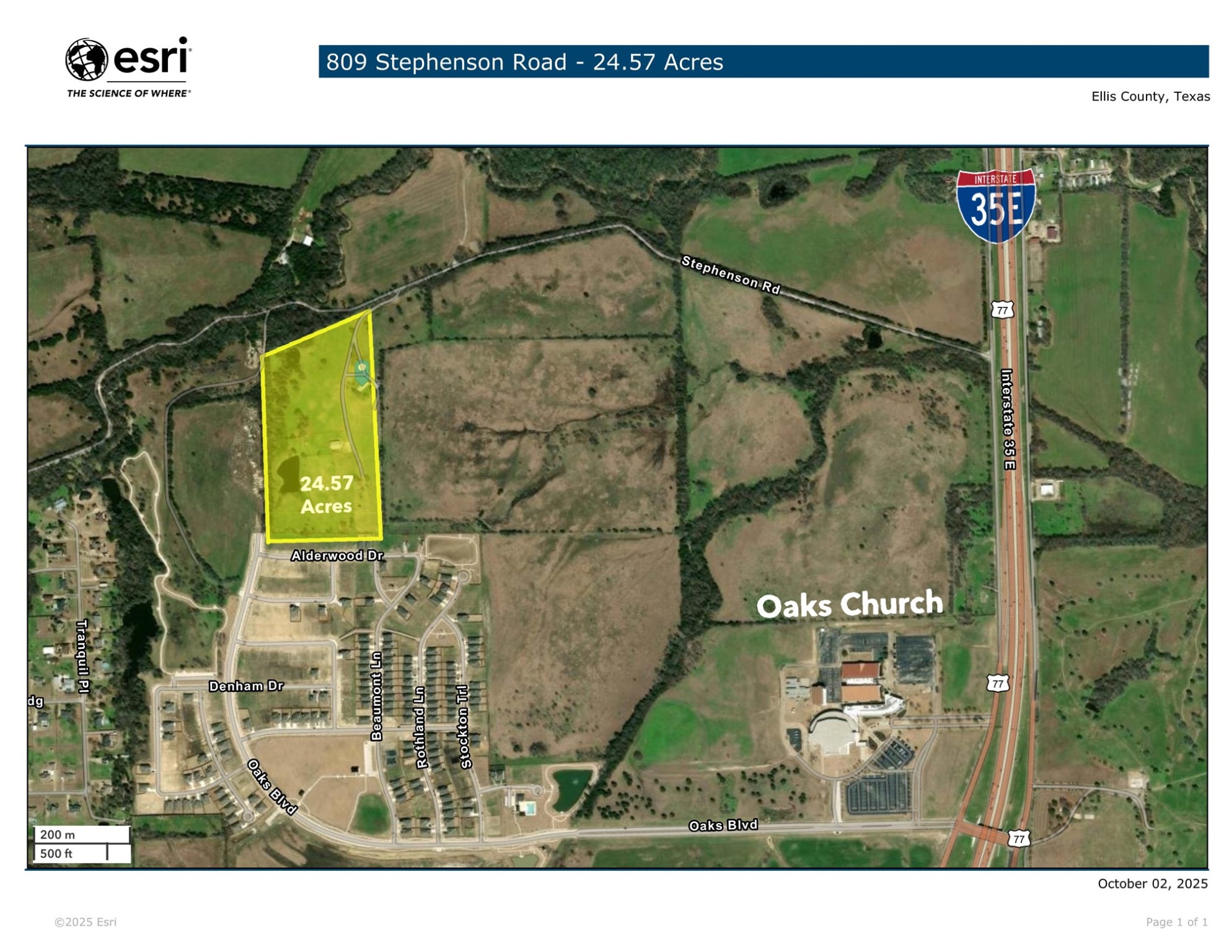 809 Stephenson Road Red Oak TX 75154