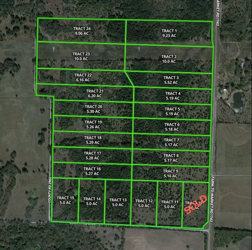Tract 18 County Road 2960 Honey Grove TX 75446
