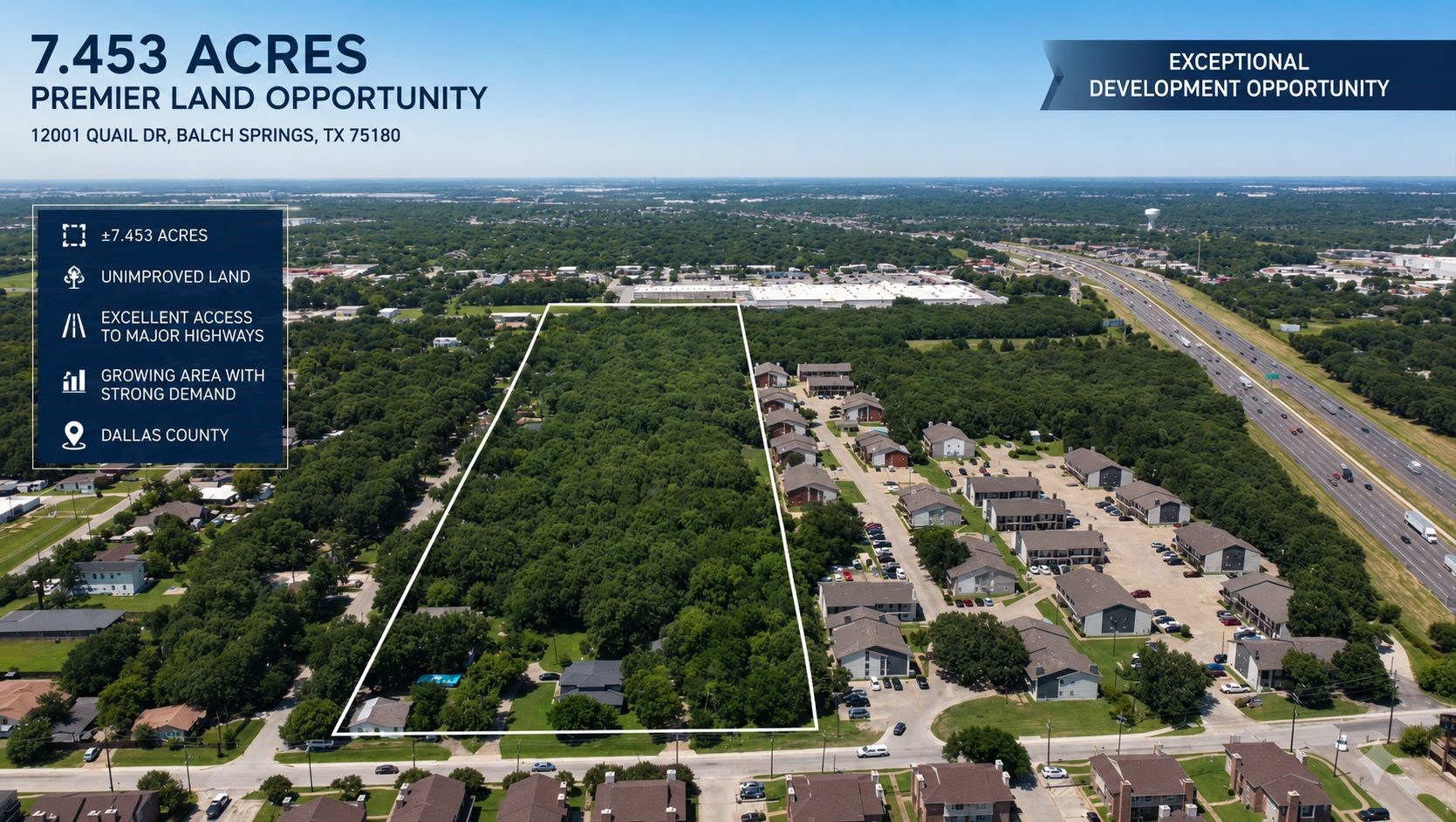12001 Quail Drive Balch Springs TX 75180
