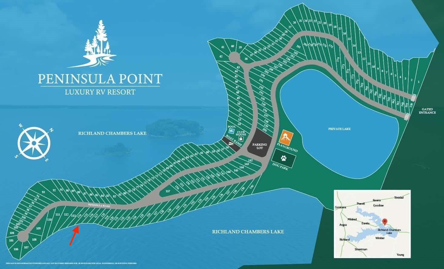 Lot 115 Peninsula Road Kerens TX 75144