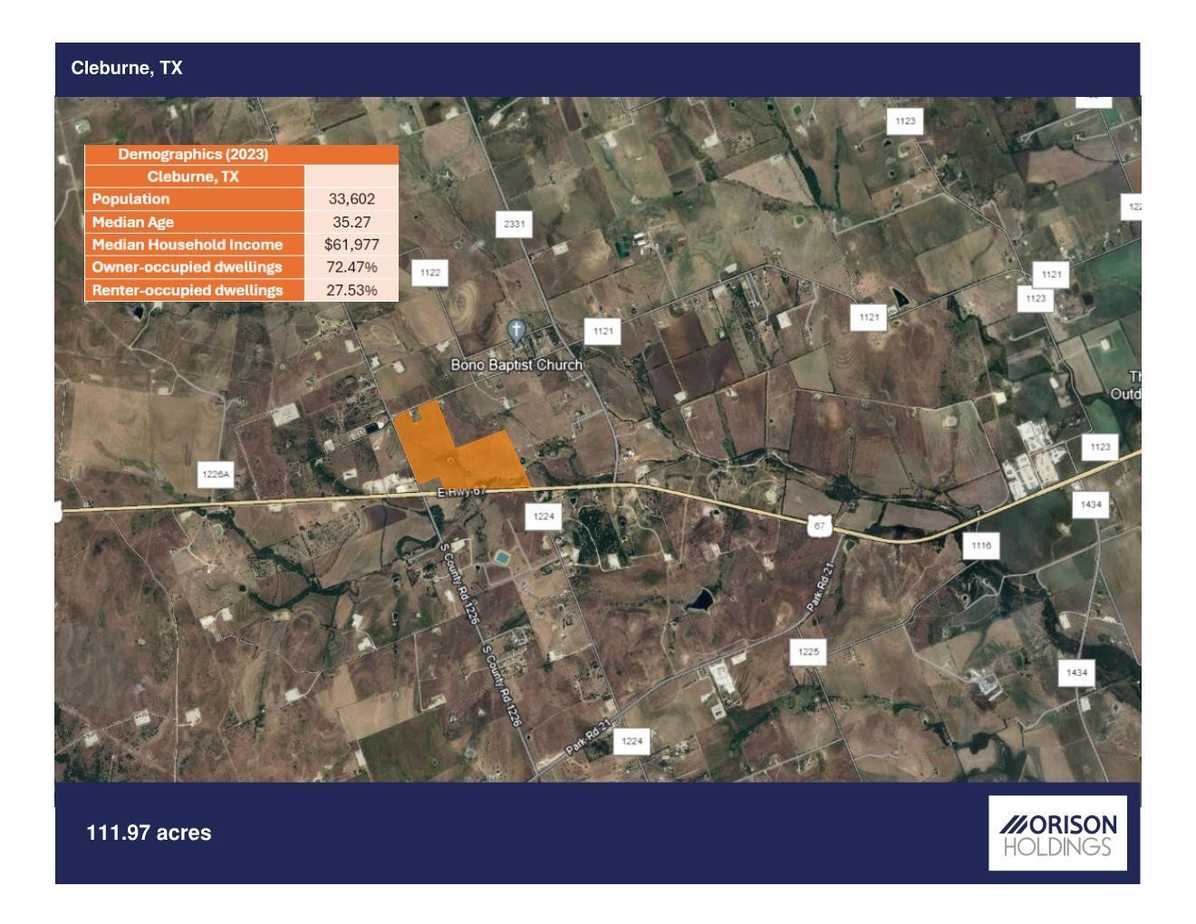 6598 W Highway 67 Cleburne TX 76033