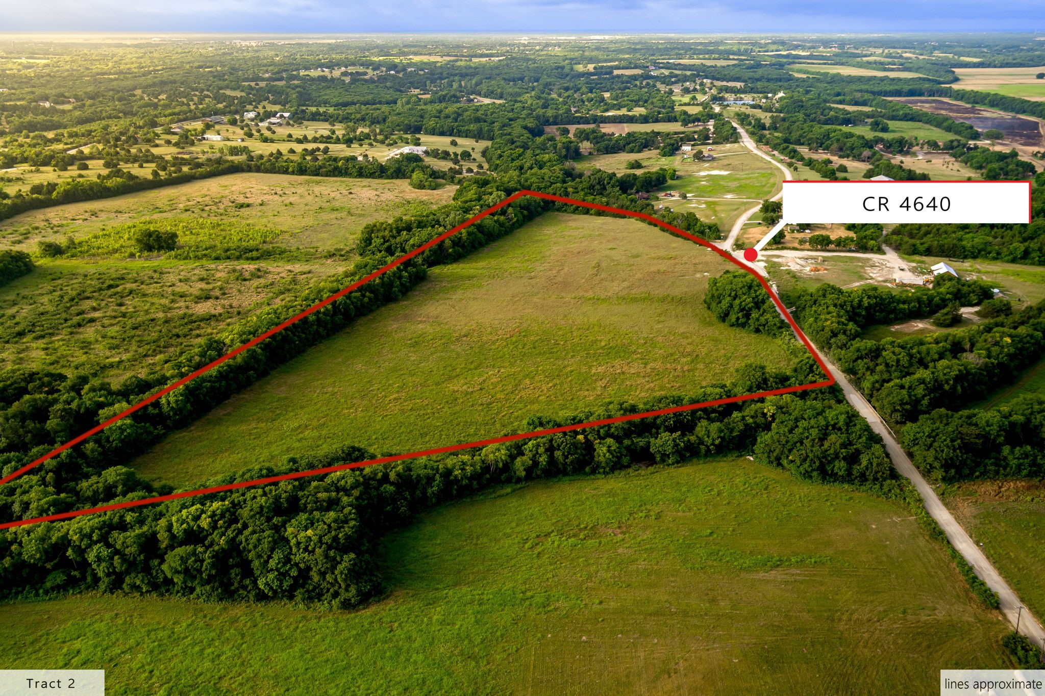 Tbd 24.323 Acres Tract 2 Cr 4640 Trenton TX 75490