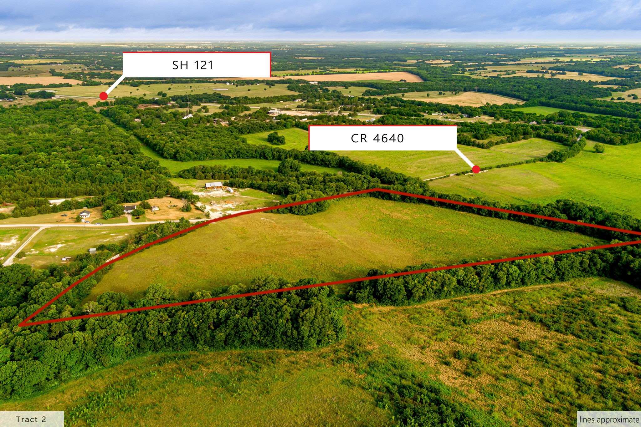 Tbd 24.323 Acres Tract 2 Cr 4640 Trenton TX 75490