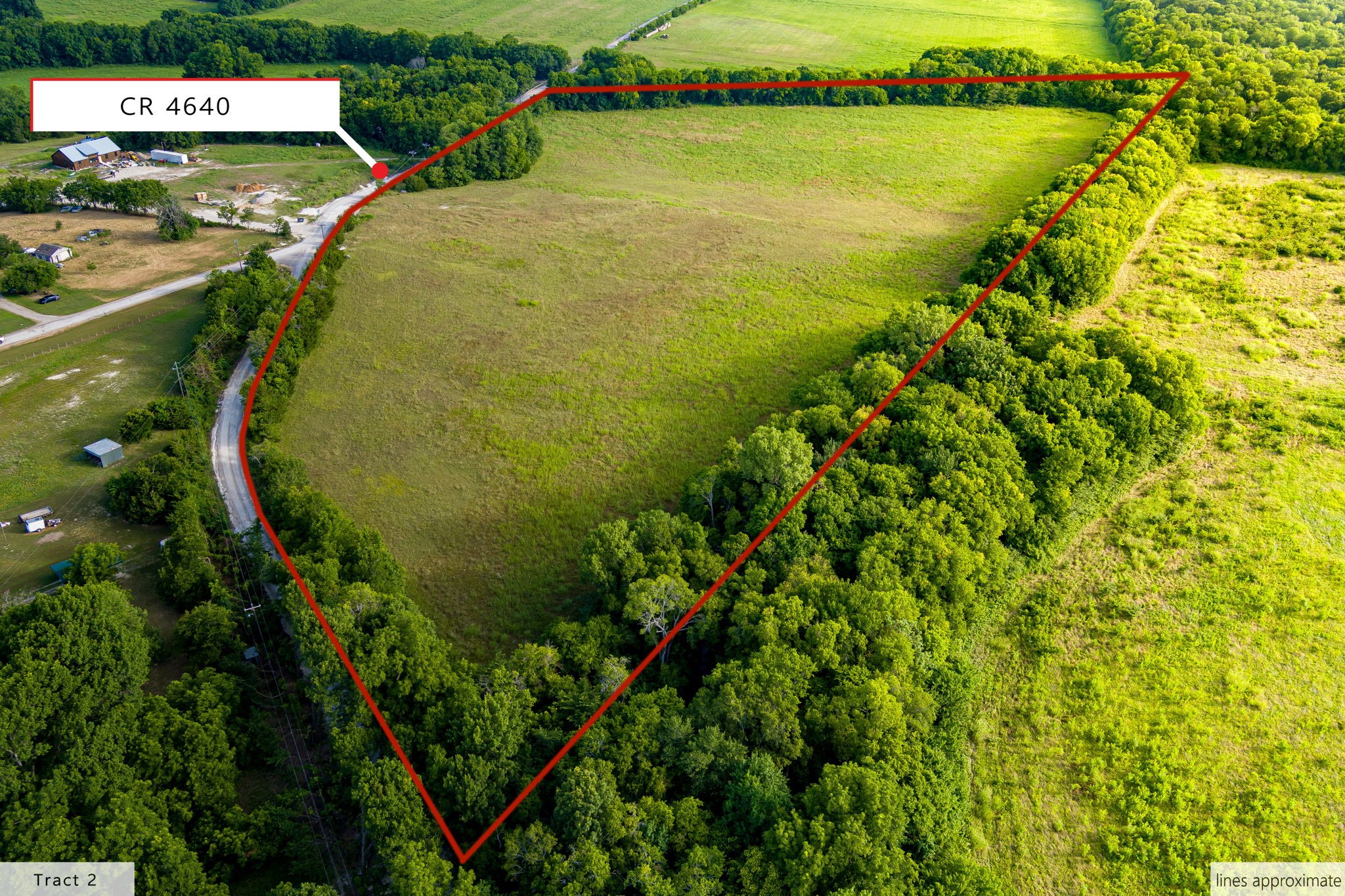 Tbd 24.323 Acres Tract 2 Cr 4640 Trenton TX 75490