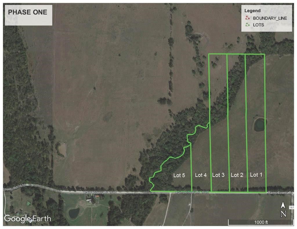 Lot 1 Cr 1610 Lone Oak TX 75453