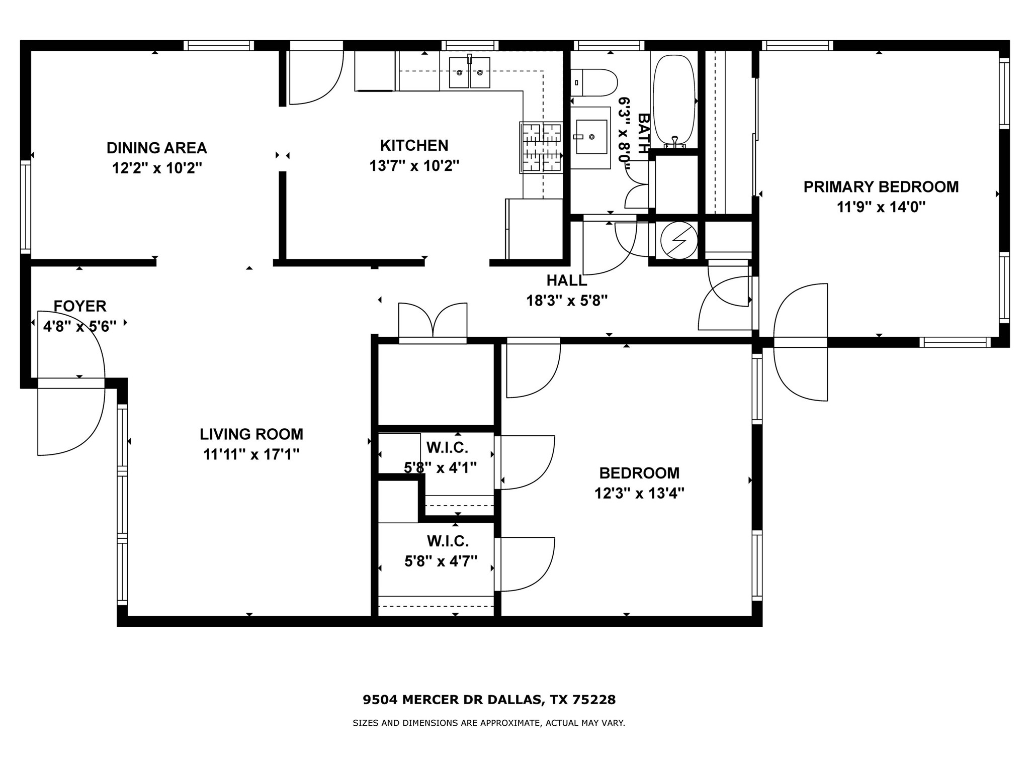 9504-9506 Mercer Drive Dallas TX 75228