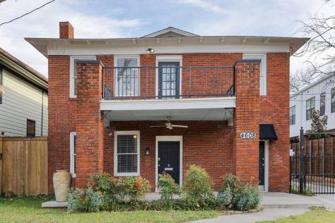 4608 Live Oak Street Dallas TX 75204