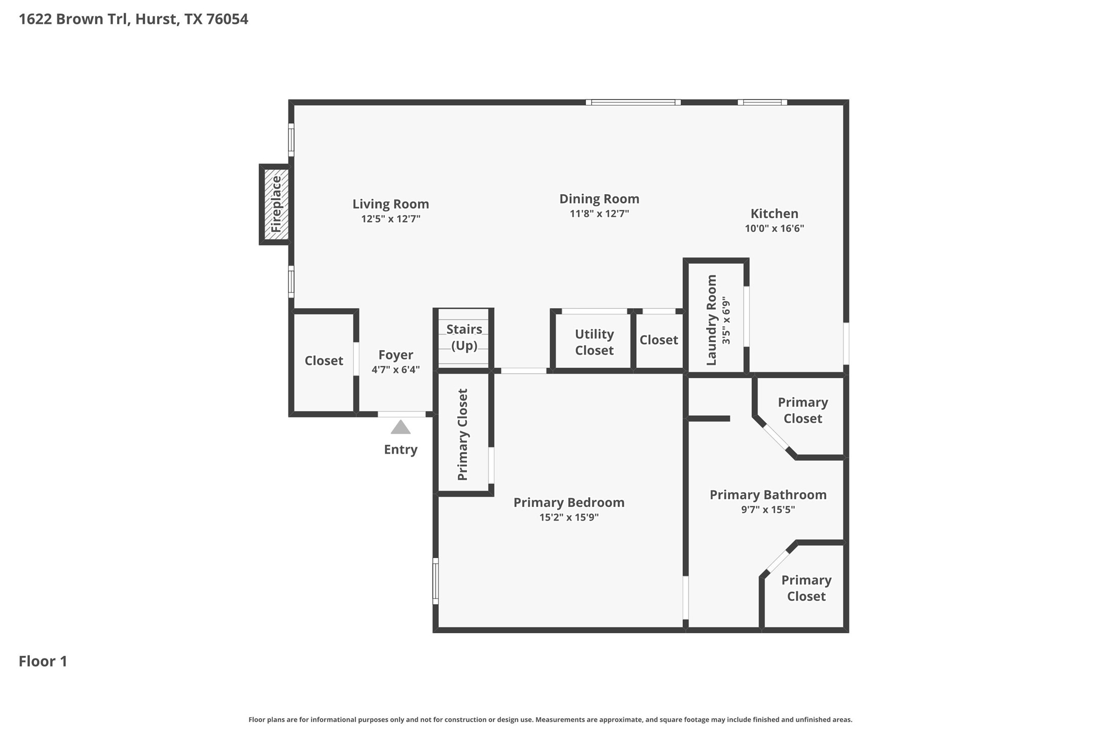 1620 Brown Trail Hurst TX 76054
