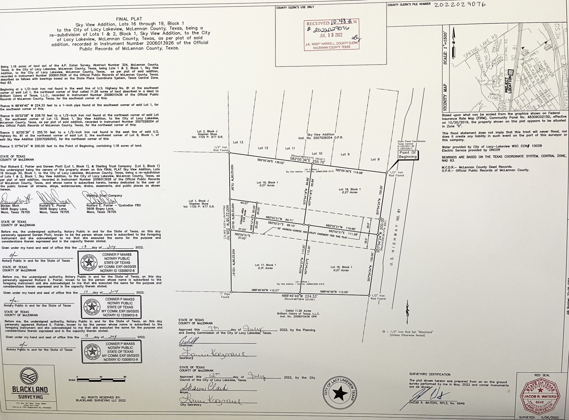 860 N Lacy Drive Lacy Lakeview TX 76705