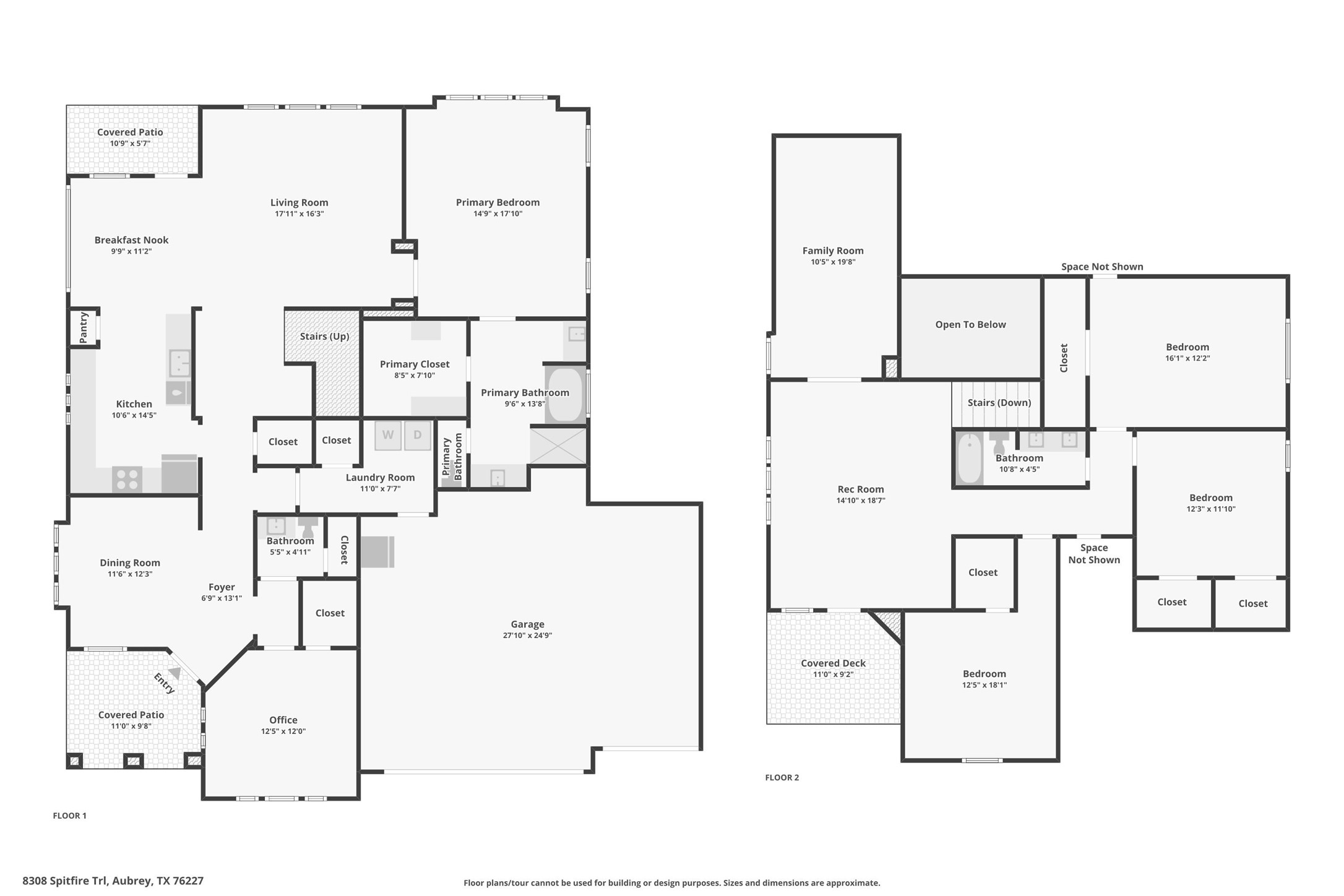8308 Spitfire Trail Aubrey TX 76227