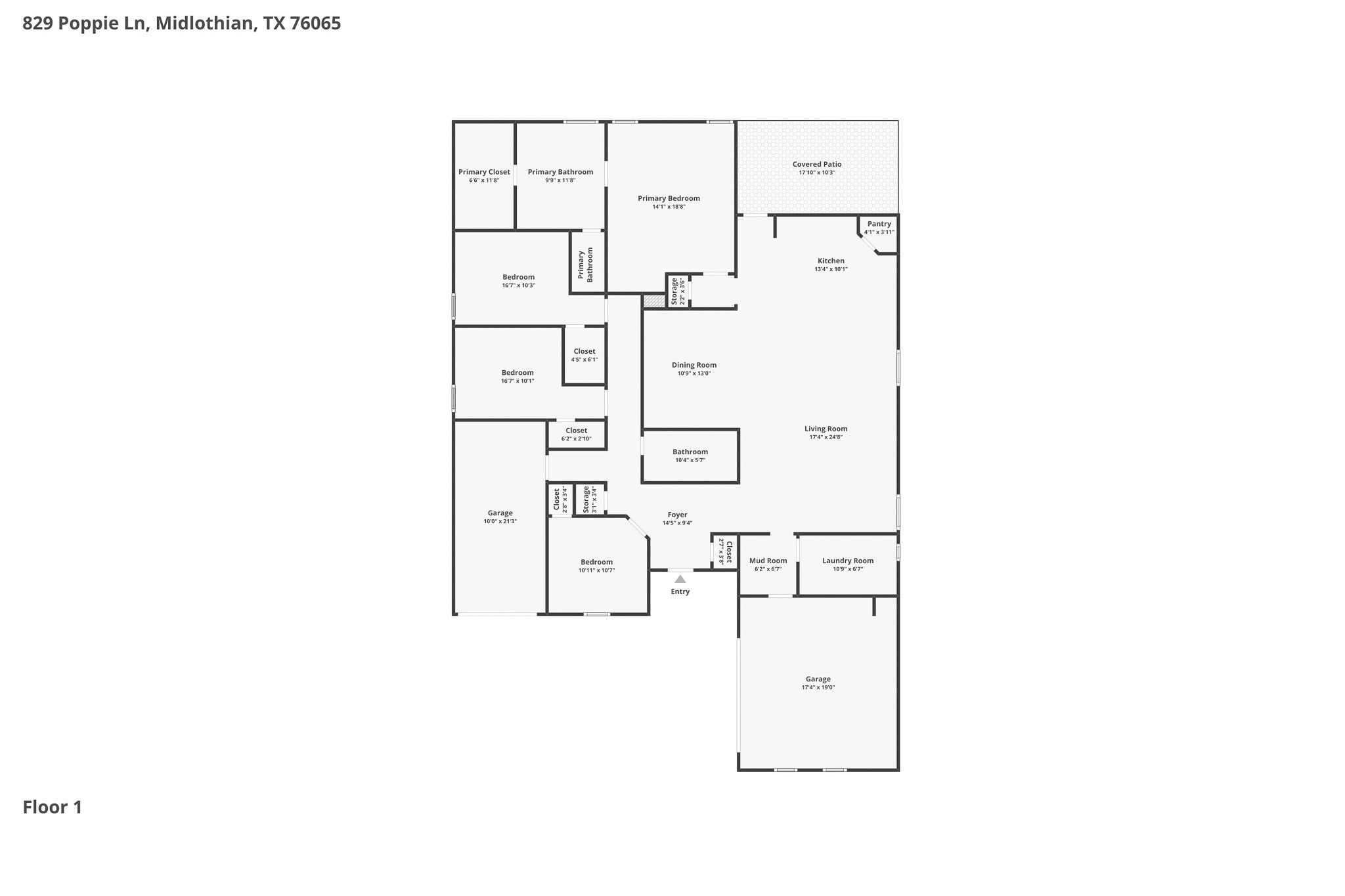 829 Poppie Lane Midlothian TX 76065