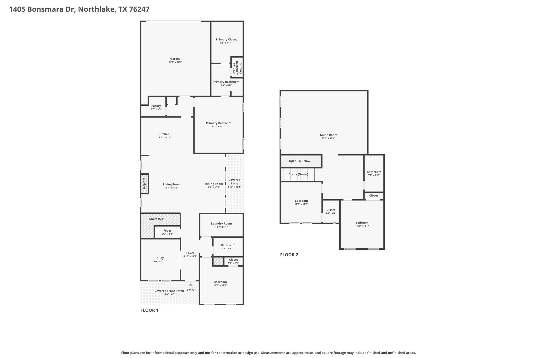 1405 Bonsmara Drive Northlake TX 76247