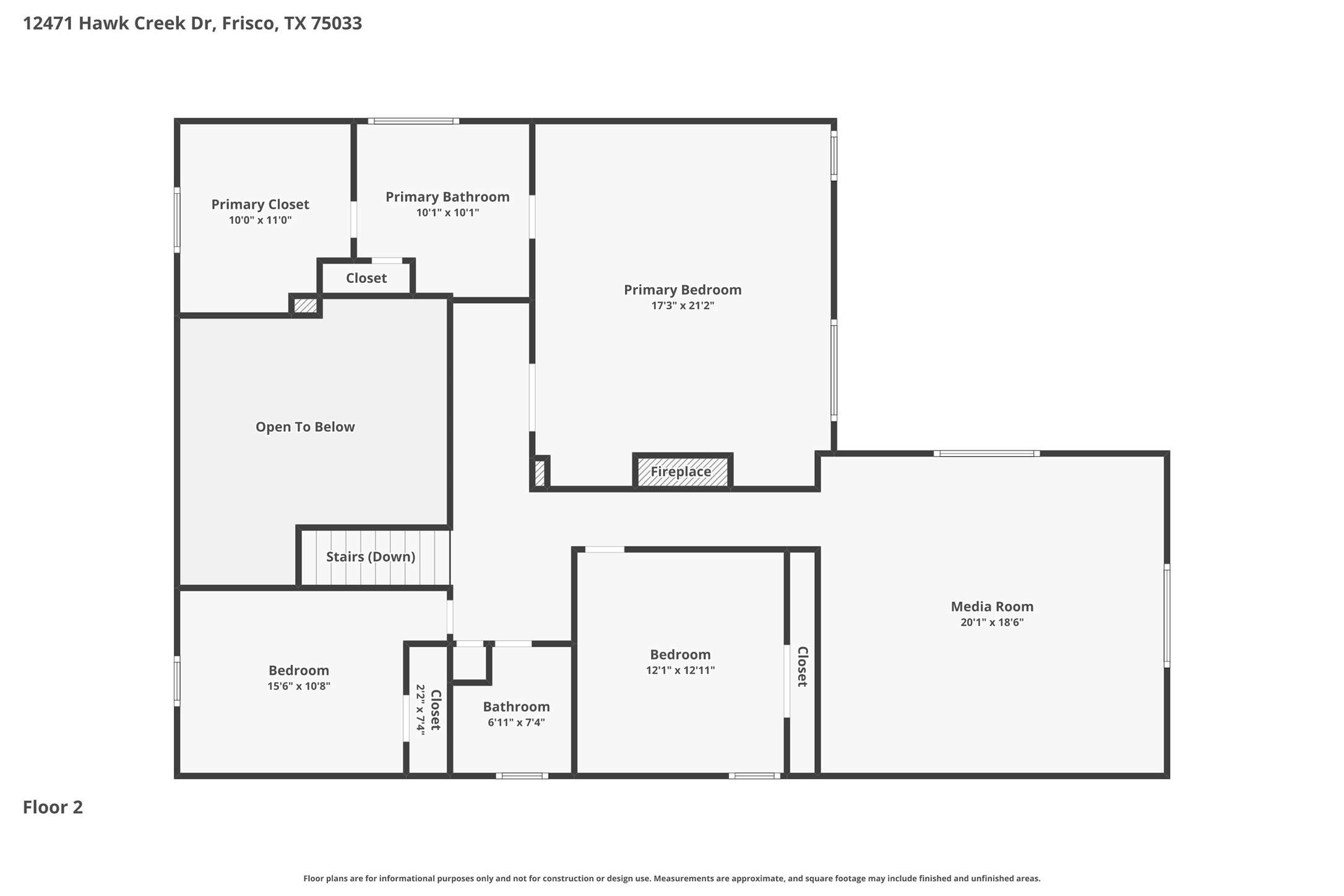12471 Hawk Creek Drive Frisco TX 75033