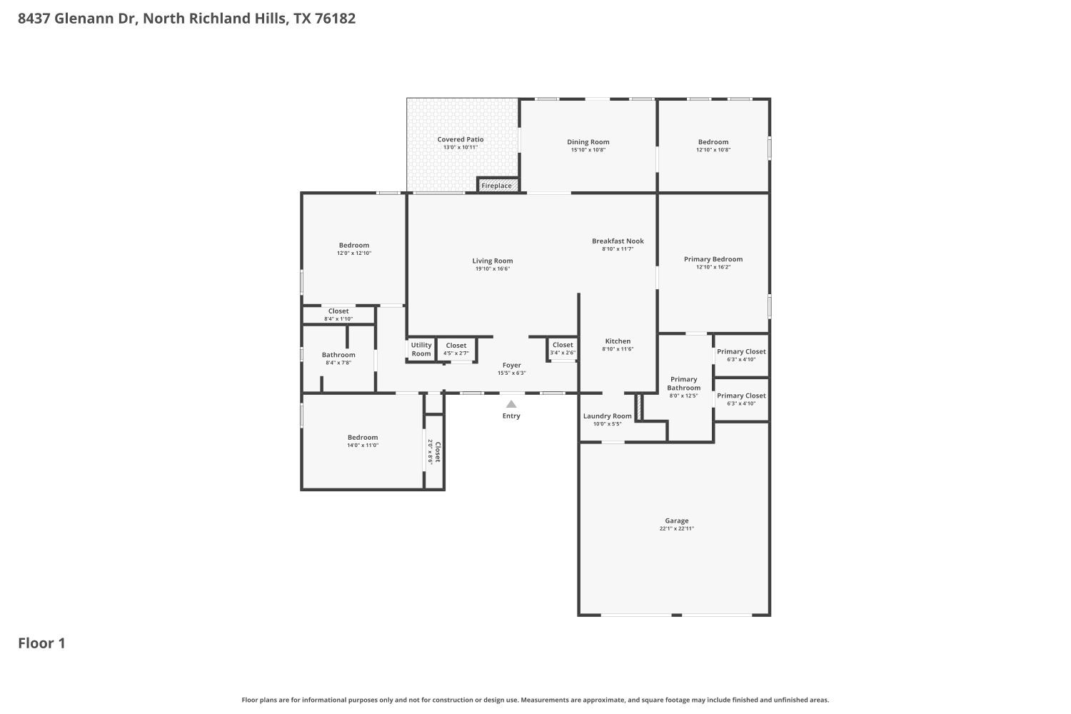 8437 Glenann Drive North Richland Hills TX 76182