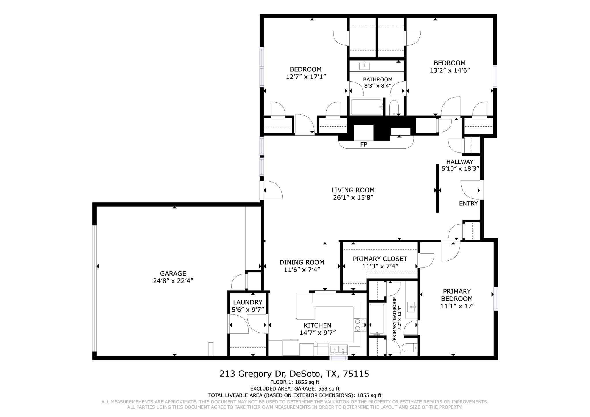 213 Gregory Drive Desoto TX 75115