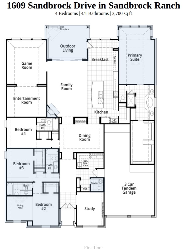 1609 Sandbrock Drive Aubrey TX 76227