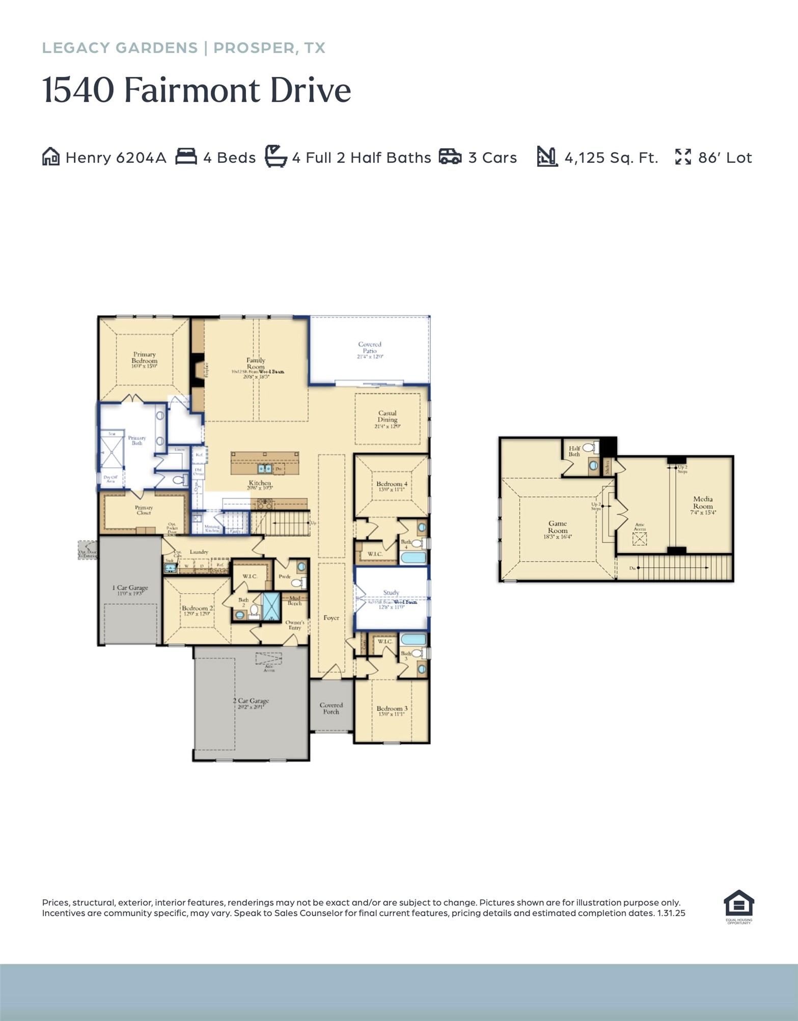 1540 Fairmont Drive Prosper TX 75078