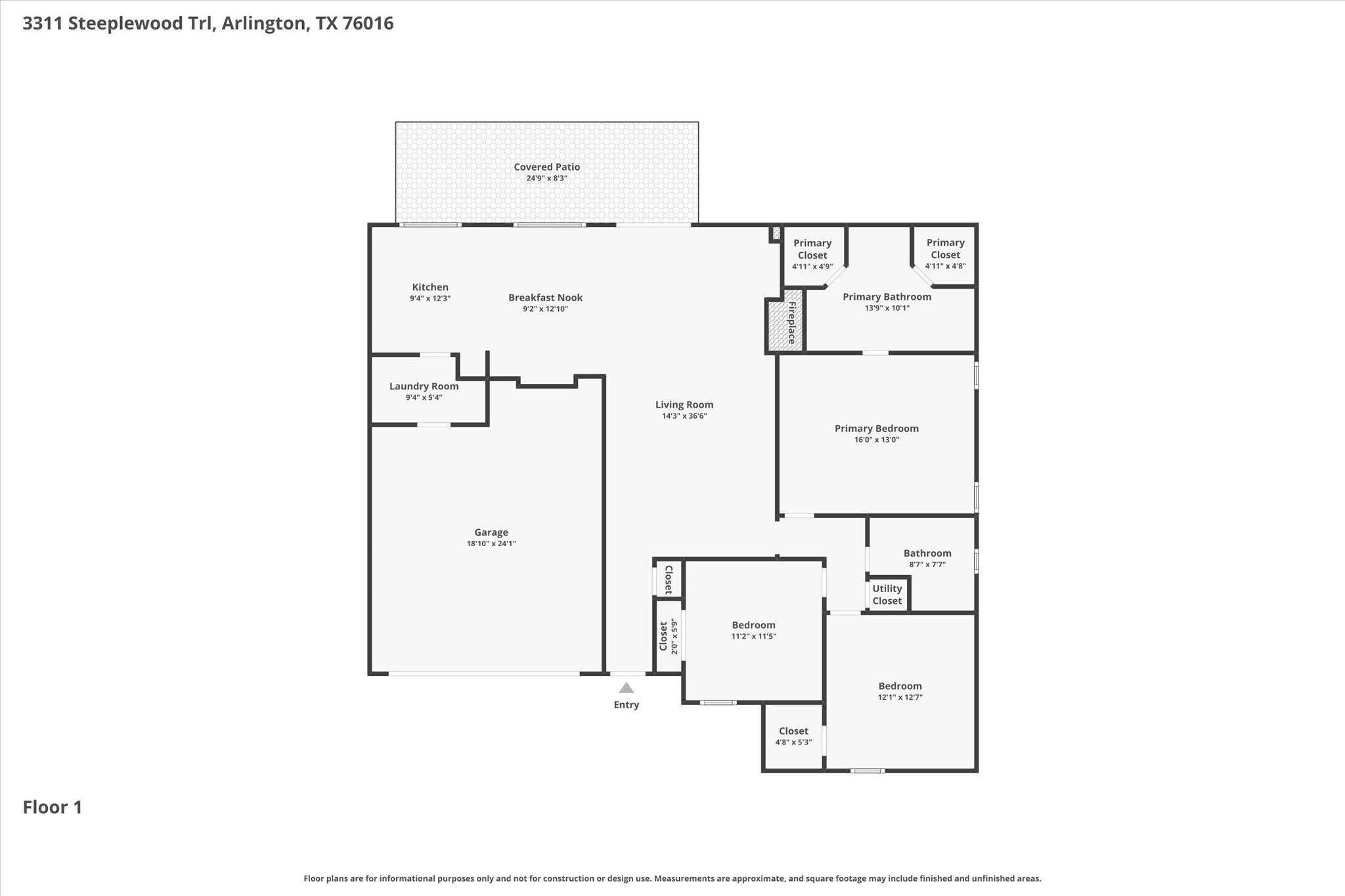 3311 Steeplewood Trail Arlington TX 76016
