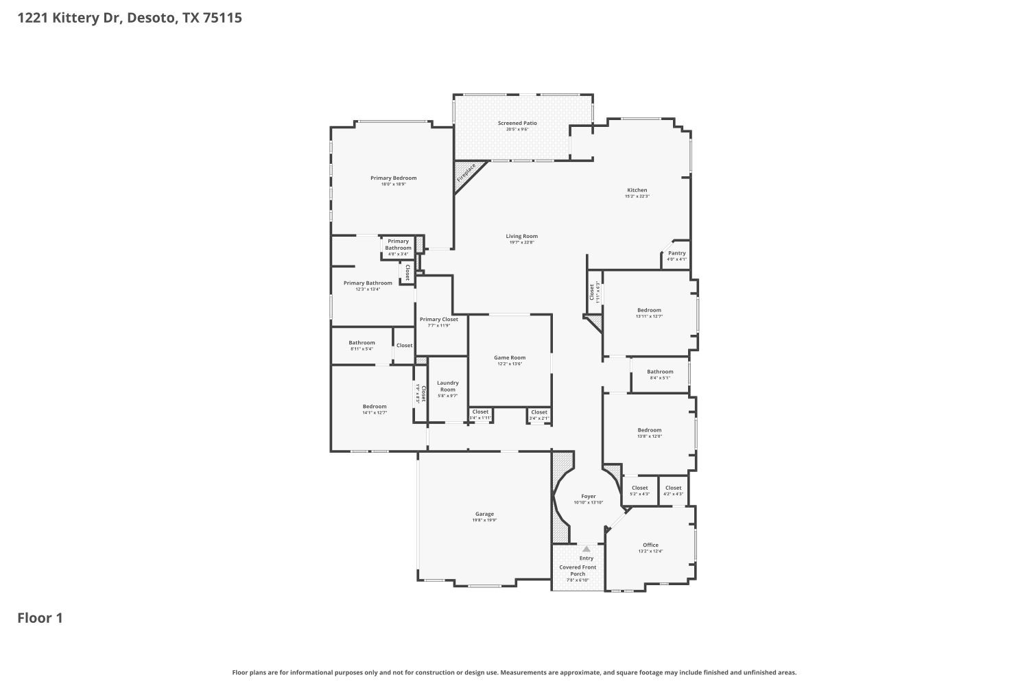 1221 Kittery Drive Desoto TX 75115