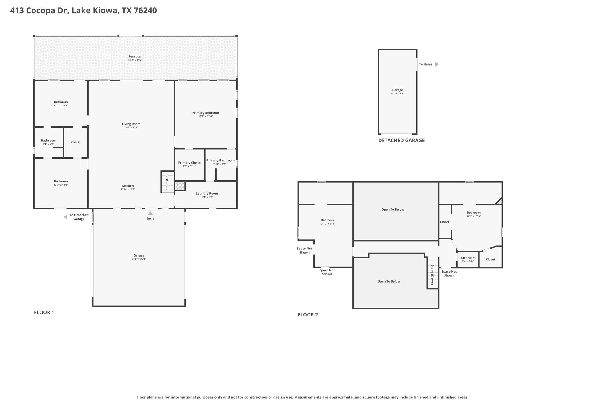 413 Cocopa Drive Lake Kiowa TX 76240