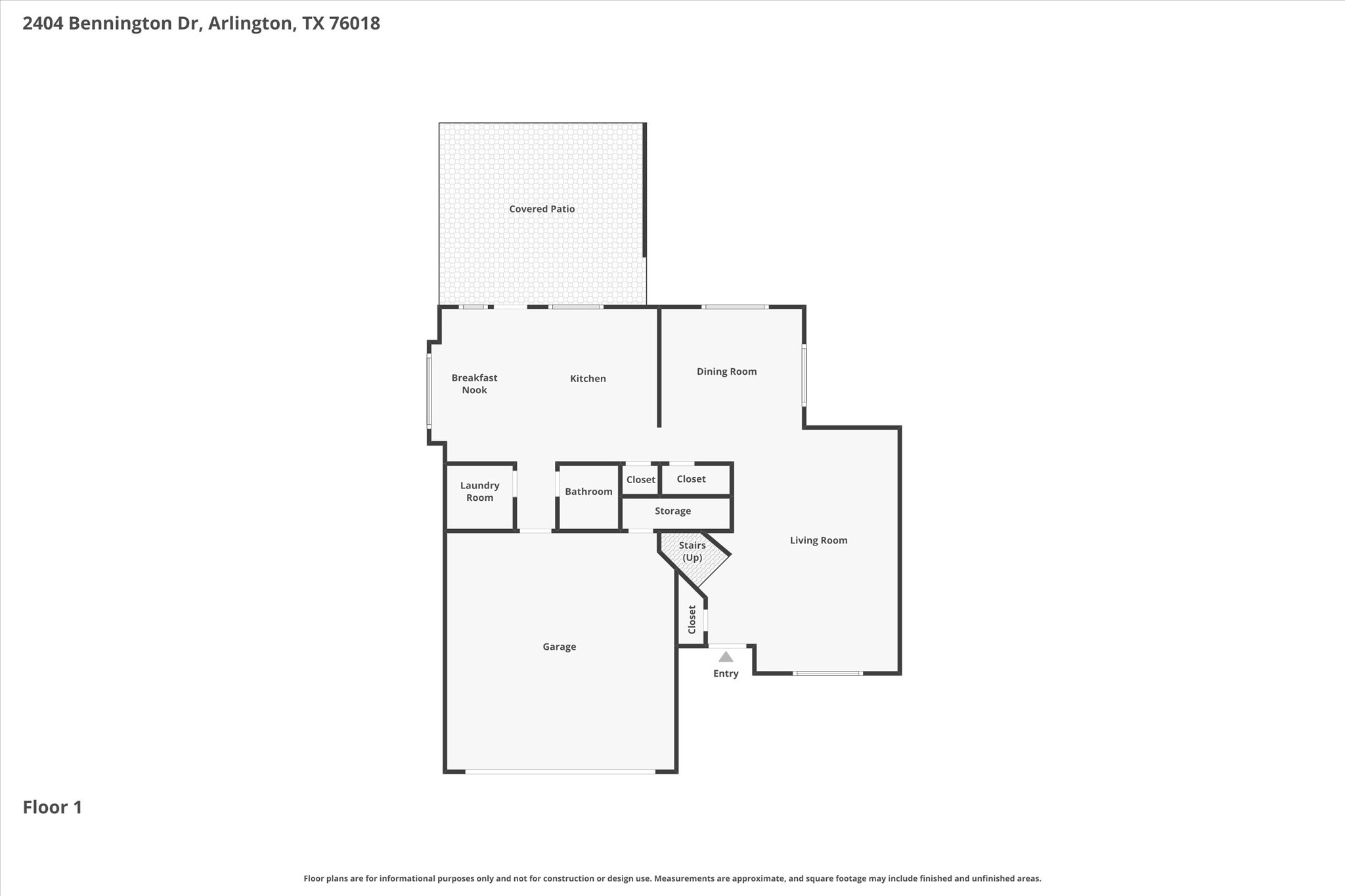 2404 Bennington Drive Arlington TX 76018