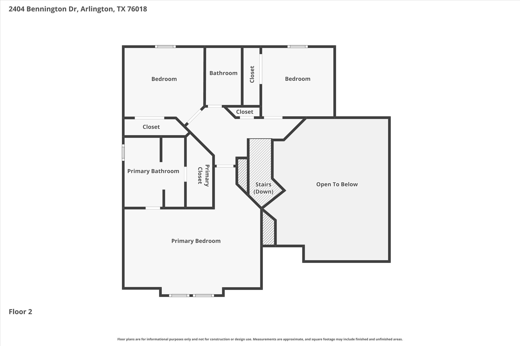 2404 Bennington Drive Arlington TX 76018