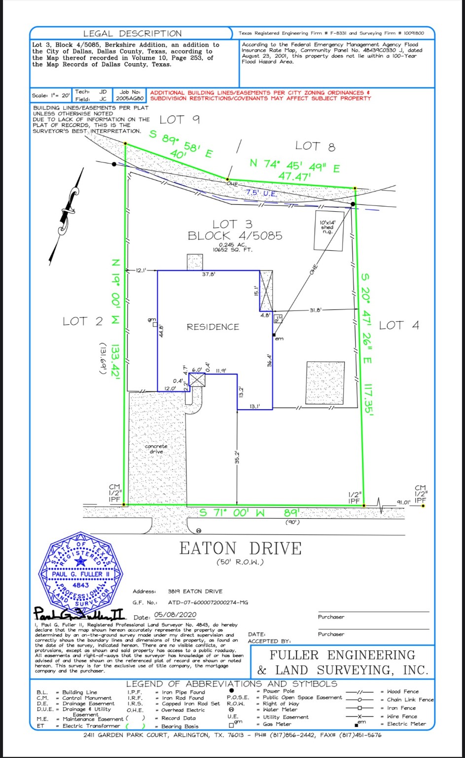 3819 Eaton Drive Dallas TX 75220