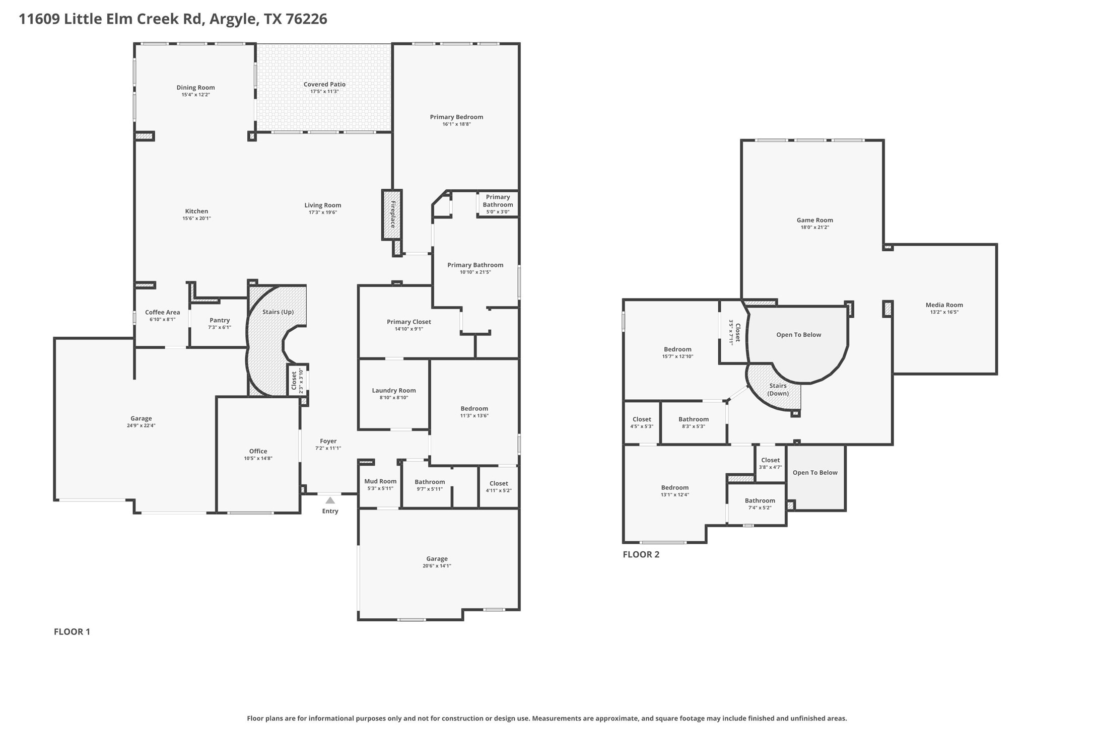 11609 Little Elm Creek Road Flower Mound TX 76226