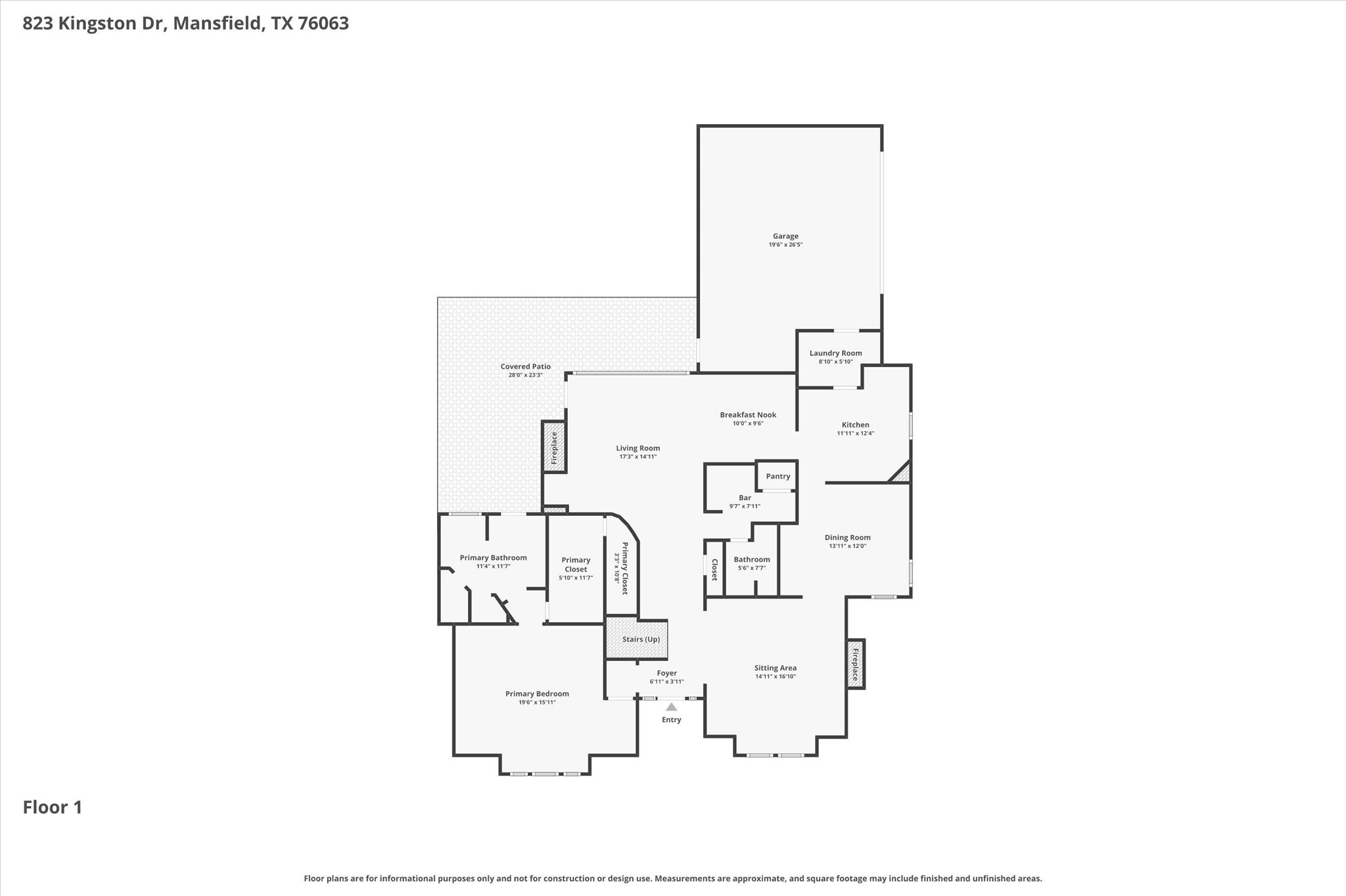 823 Kingston Drive Mansfield TX 76063