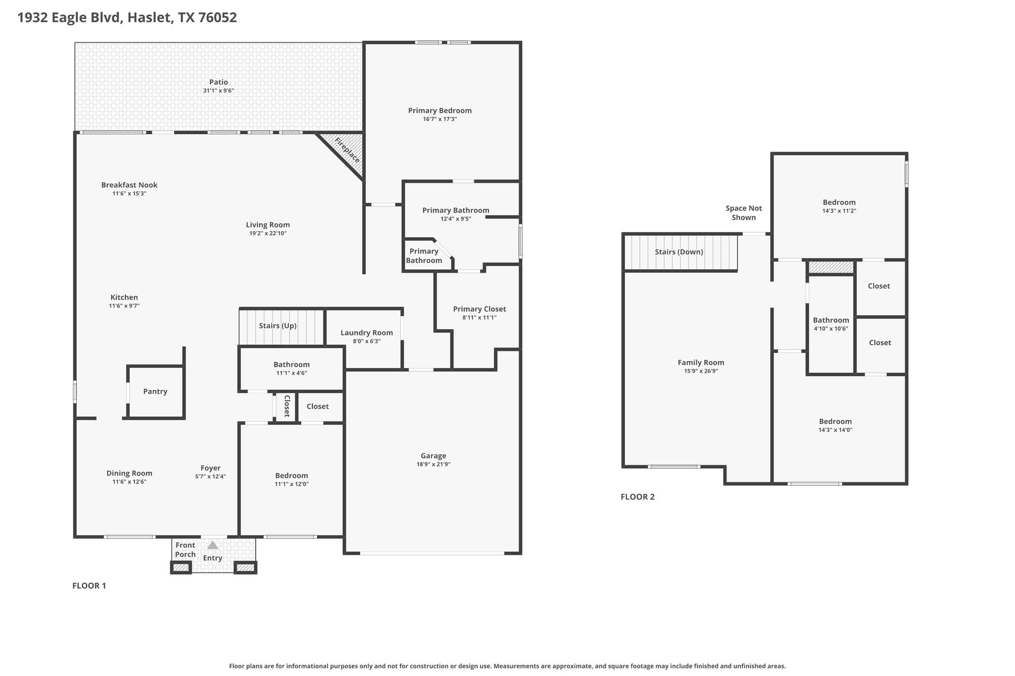1932 Eagle Boulevard Fort Worth TX 76052