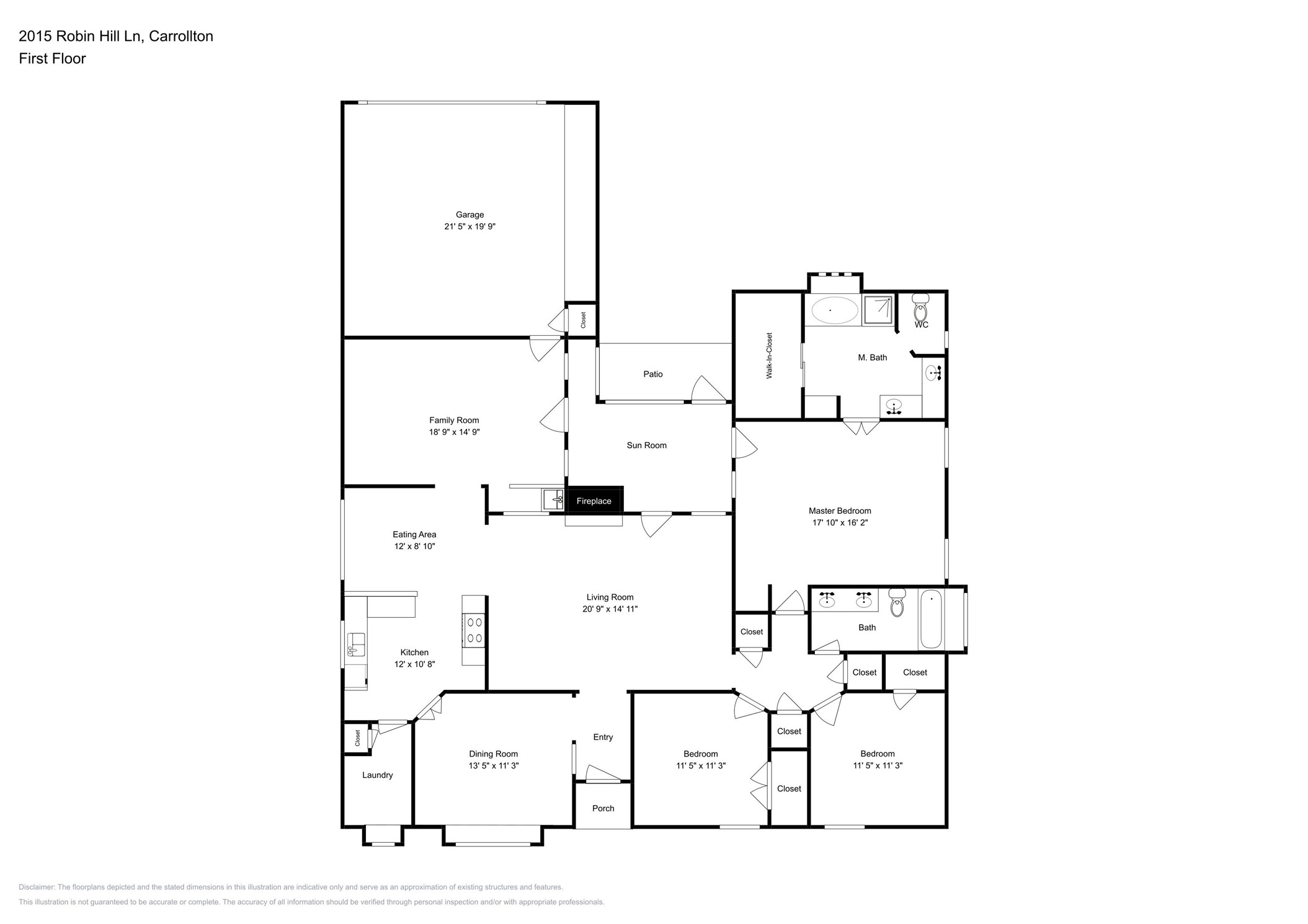 2015 Robin Hill Lane Carrollton TX 75007
