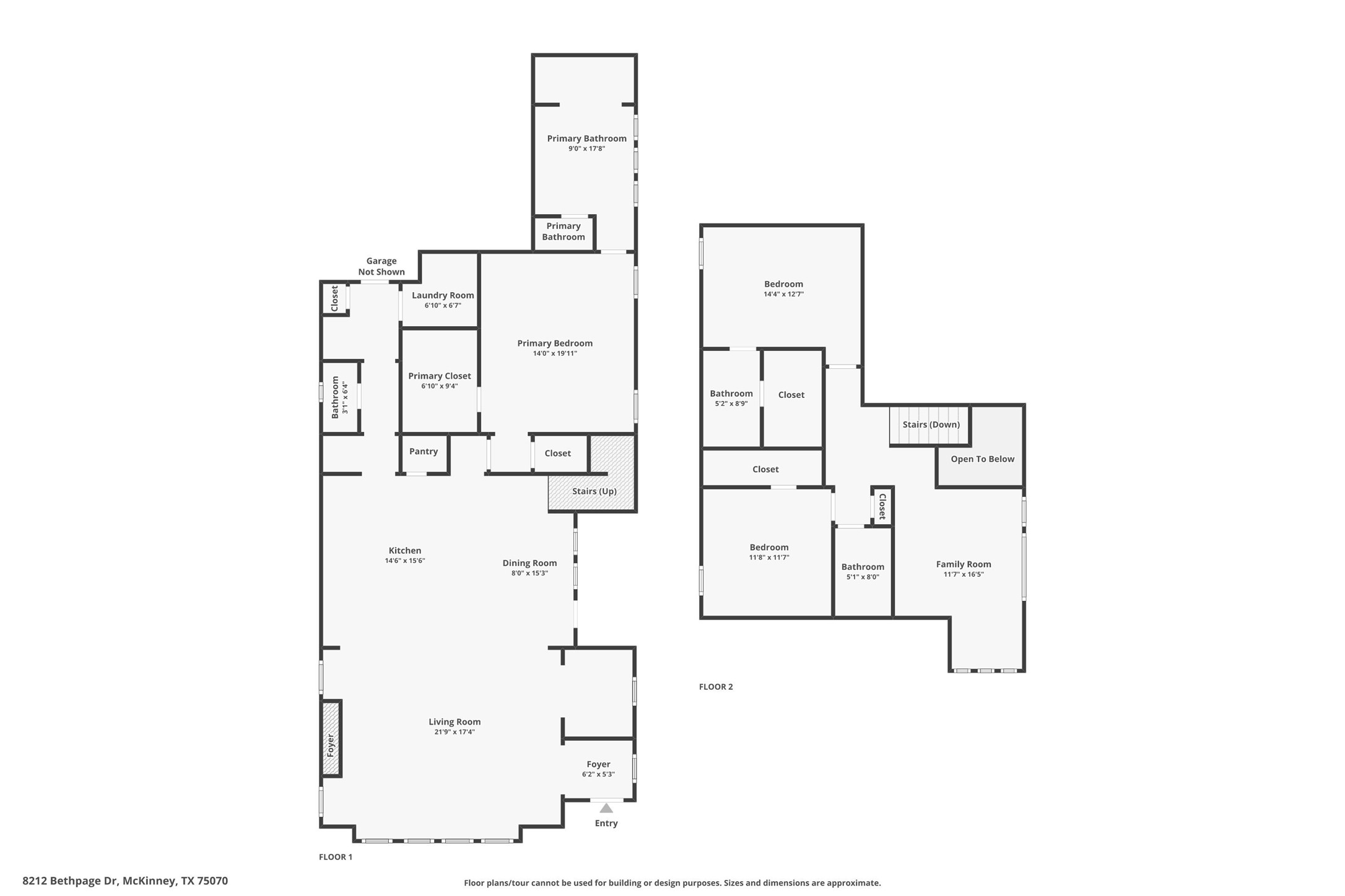 8212 Bethpage Drive Mckinney TX 75070